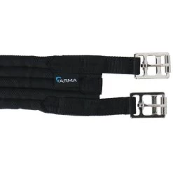 Shires Sattelgurt Burghley Schwarz -Reitsportbedarf agradi 44470585 5.ba5393