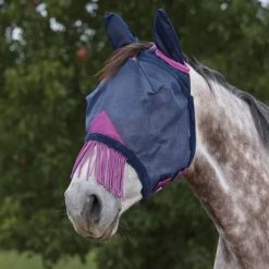 Weatherbeeta Fliegenmaske Comfitec Deluxe Durable Mesh Mit Ohren Und Fransen Navy/Lila 10 Weatherbeeta Fliegenmaske Comfitec Deluxe Durable Mesh Mit Ohren Und Fransen Navy/Lila -Reitsportbedarf agradi 44946874 4.0015f3