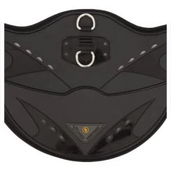BR Sattelgurt Poly Anatomic Kurz Mit Bauchlatz Schwarz -Reitsportbedarf bieman 141020 b001 03.68105a