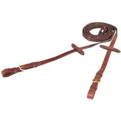 BR Gurtzügel Tobacco/Gold Warmblut -Reitsportbedarf br 201005 n084 03.9c0826