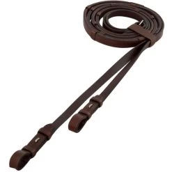 BR Antislip Leder-Dressurzügel 16mm Schwarz/Silber Warmblut -Reitsportbedarf br 203030 m064 03.adc5de 1