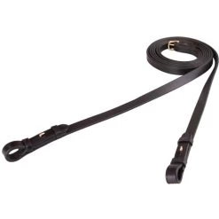 BR Leder-Dressurzügel Schwarz/Gold Warmblut -Reitsportbedarf br 203033 b153 03.338386