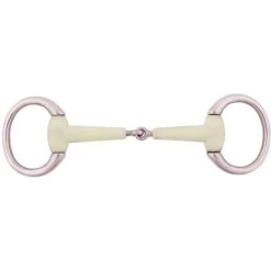 BR Einf Geochene O-trense Pony Apple Mouth 15mm Edelstahl