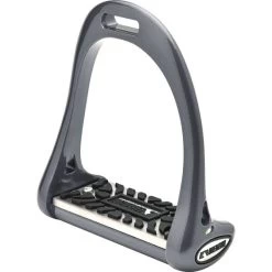 Lorenzini Steigbügel Rubber Titanium Dressur Anthrazit Universal