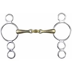 HKM Pessoagebiss Argentan, 16 Mm Mit Edelstahlringen