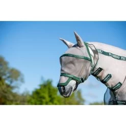 Rambo Fliegenmaske Plus Navy/Silber -Reitsportbedarf hw dmaf15 mgg0 1.6f1a7e