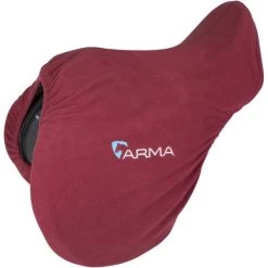Arma By Shires Sattelschoner Fleece Rosa Pony/Vollblut -Reitsportbedarf shires 9421 maroon.ec8f50