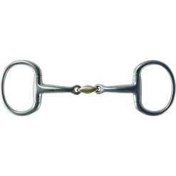 Stübben Olivenkopftrense Doppelt Gebrochen Edelstahl