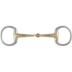 Stübben Olivenkopf-Unterlegtrense Sweet-Kupfer Einfach Gebrochen Sweet Iron